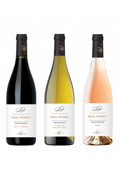 Collection SIGNATURE CHEF Paul Pairet – 1 rouge, 1 blanc, 1 rosé